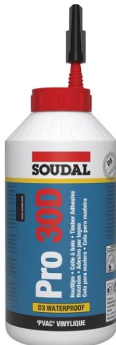 Soudal Pro 30D Houtlijm (Watervast) 0,75kg