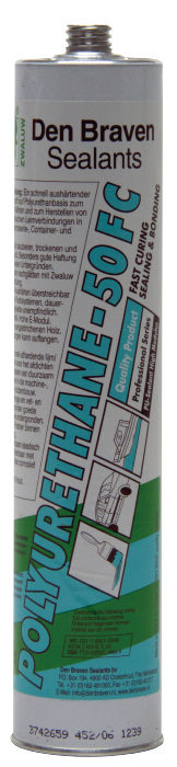 Zwaluw Polyurethane -50FC 310 ml Zwart
