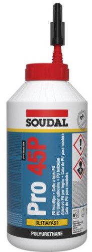 Soudal Pro 45P Fast PU Wood Adhesive 750g Soudal Pro 45P Fast PU Wood Adhesive 750g