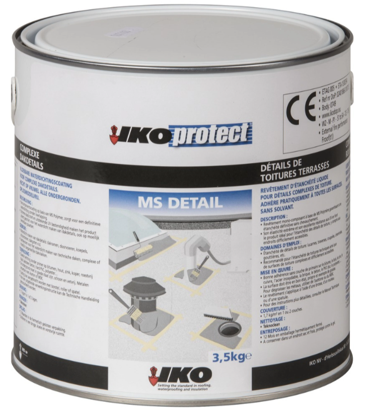 IKO Hybritech MS Detail 3,5 kg Zwart