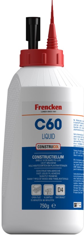 Frencken PU Constructielijm C60 Liquid 750 g