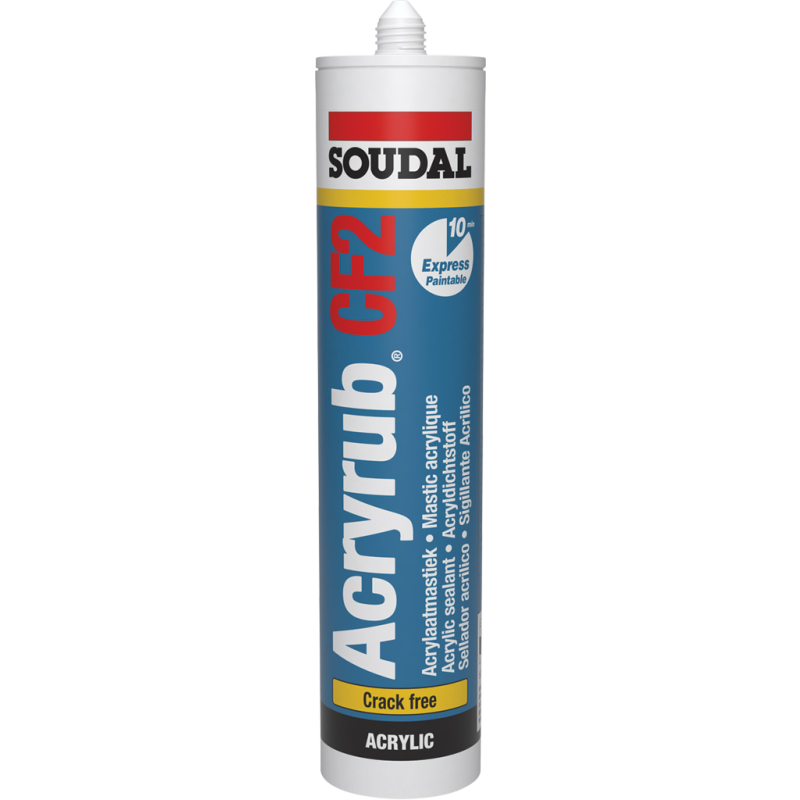 Soudal Acryrub CF2 310ml White