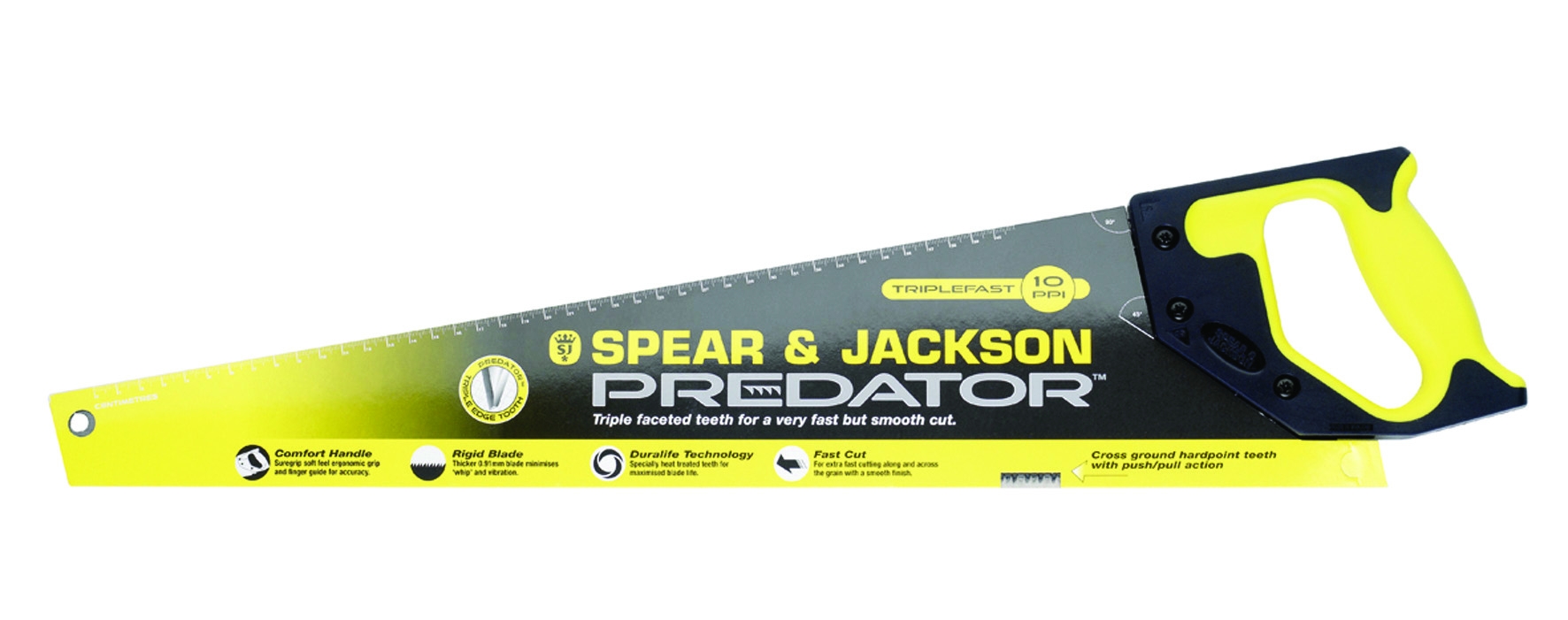 Spear & Jackson handzaag predator (3-zijdig geslepen) 10 ppi