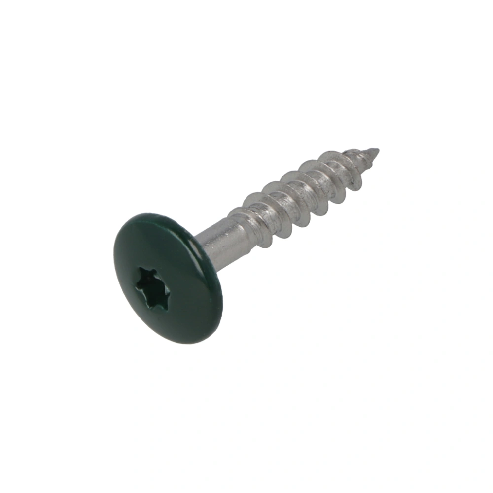 HPL Schroef 4.8x38 RVS-A2 TX20 Dennengroen RAL6009 (100 stuks)