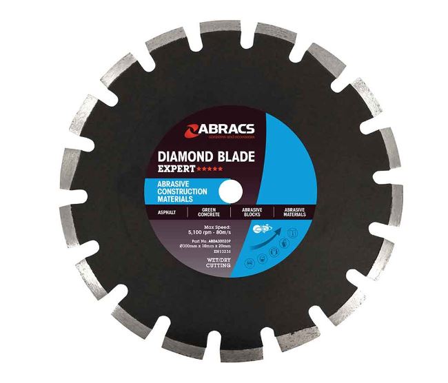 Abracs Diamond Saw Blade ACM - Expert 300 x 10 x 20mm