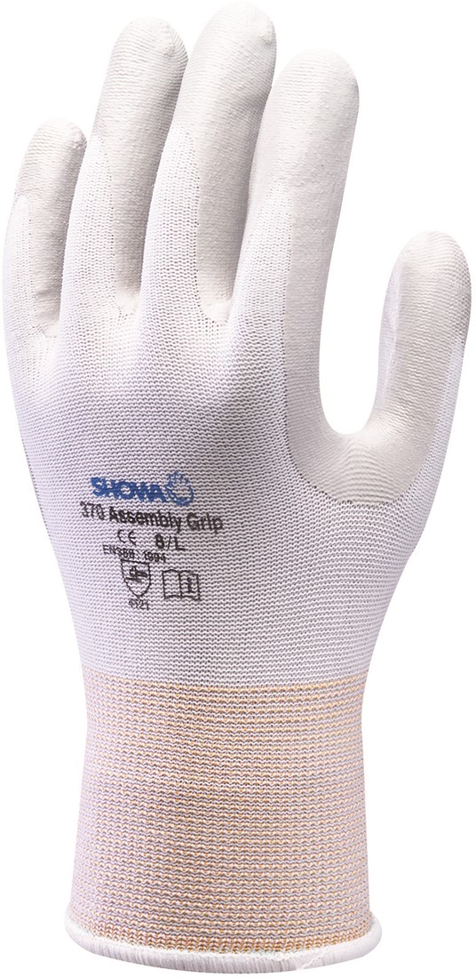 Handschoen Showa 370 White Maat XL