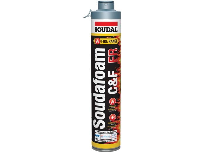 Soudal Fire Box (set a 10 blik, 1x cleaner en pistool)