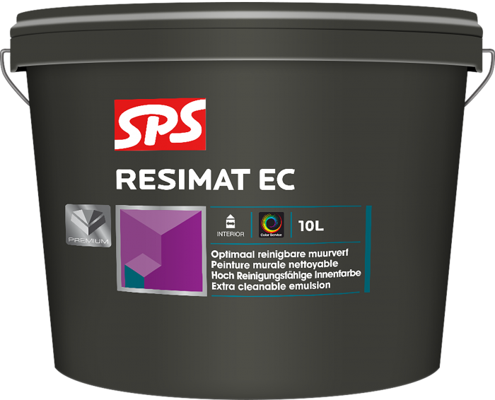 Sps Resimat EC 10 ltr   Ral7047