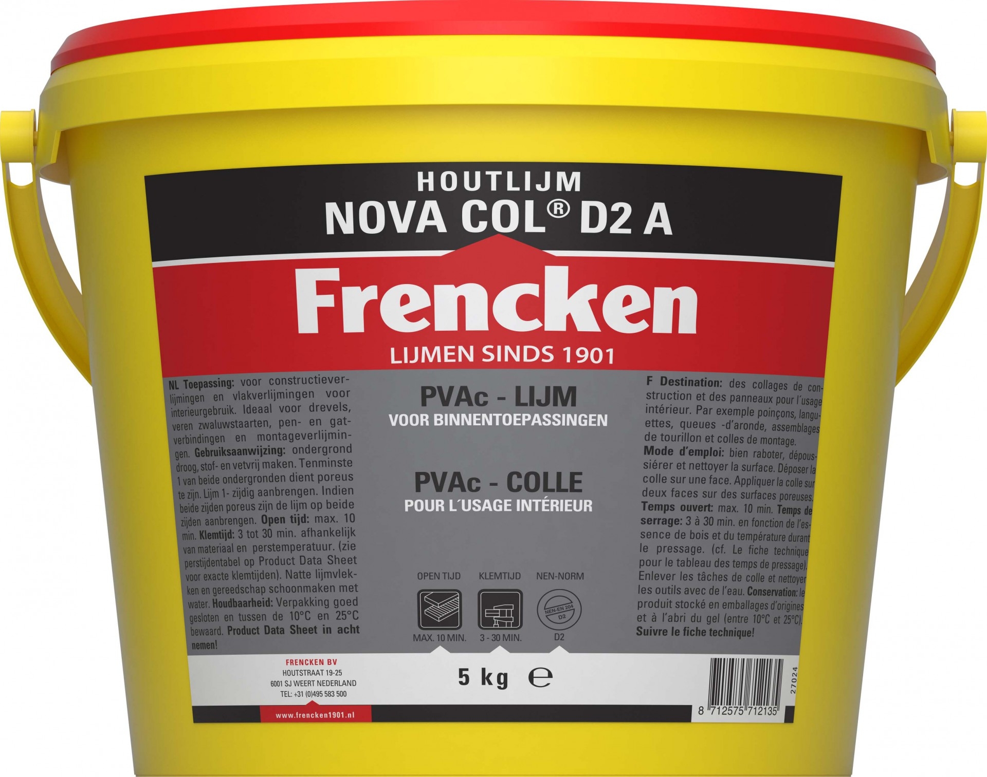 Frencken nova col d2 a 5 kg