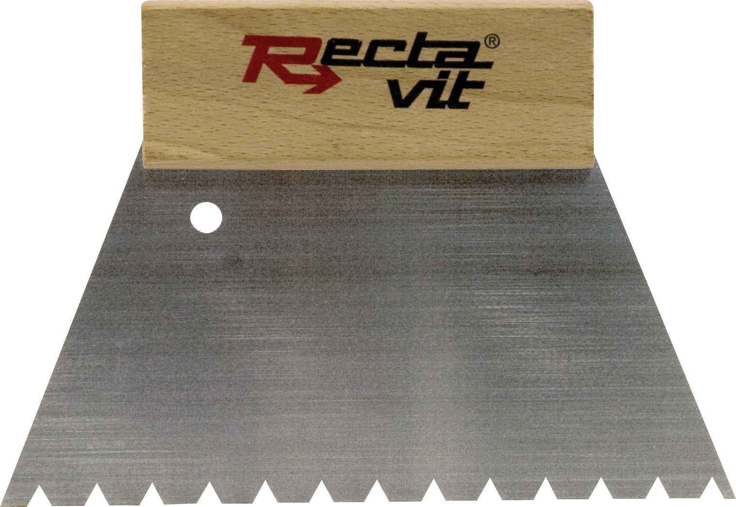 Rectavit trowel B11 coarse, for parquet adhesive Rectavit trowel B11 coarse, for parquet adhesive