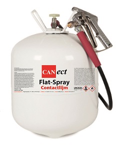 Canect Flatspray Contactlijm Stalen Can. 22l