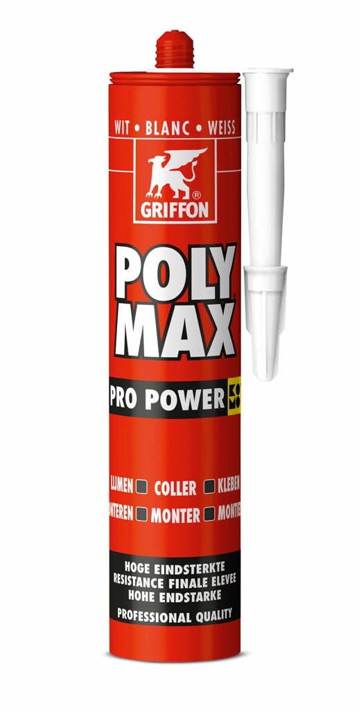 Griffon Poly Max Pro Power 425 gram White Griffon Poly Max Pro Power 425 gram White