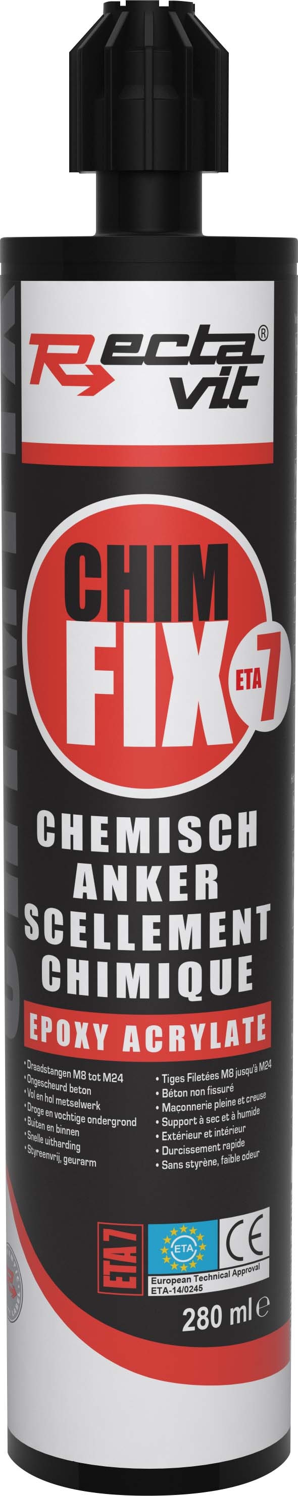 Rectavit Chimfix ETA-7 280ml Rectavit Chimfix ETA-7 280ml