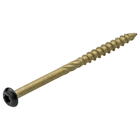Gevelschroef 4x50/28 AR-Bronze CK Zwart TX15 Dynaplus (1500)