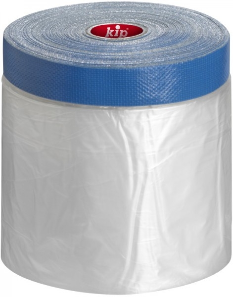 Kip 333 Masker met textieltape 550mm/20m  Prof. Kwal. Blauw