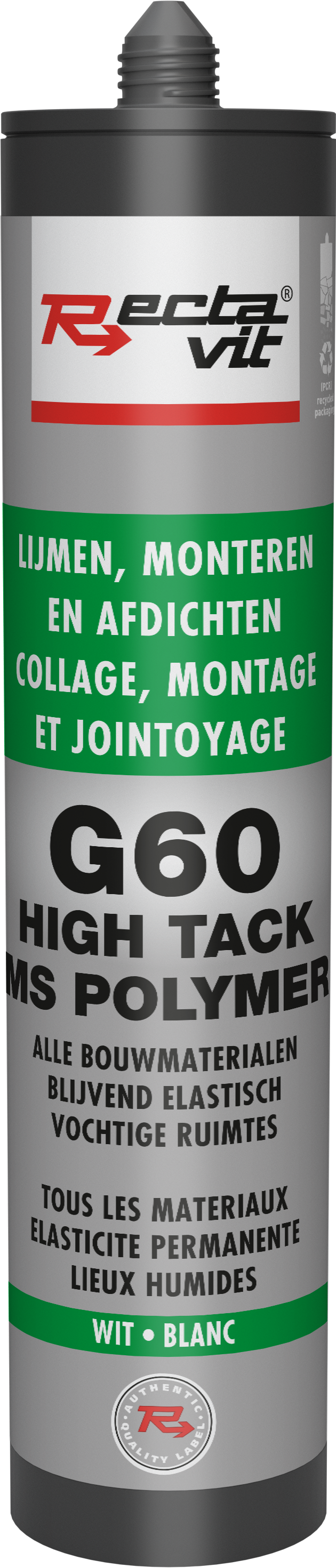 Rectavit G60 High Tack 290ml Grijs