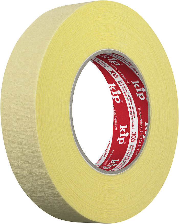 Kip 303 Masking Tape Crêpe Tape Natuur - 30mm x 50m