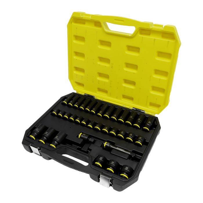 Tundra 34-delige 1/2"  slagdoppenset