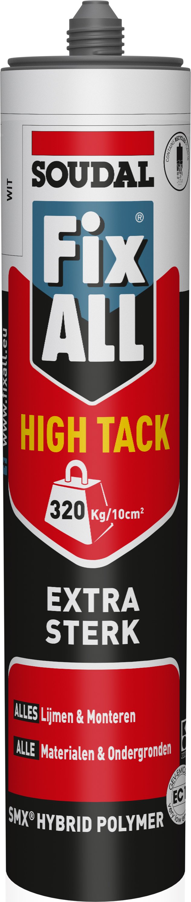 Soudal Fix-All High-Tack 290 ml Alu Grey Soudal Fix-All High-Tack 290 ml Alu Grey