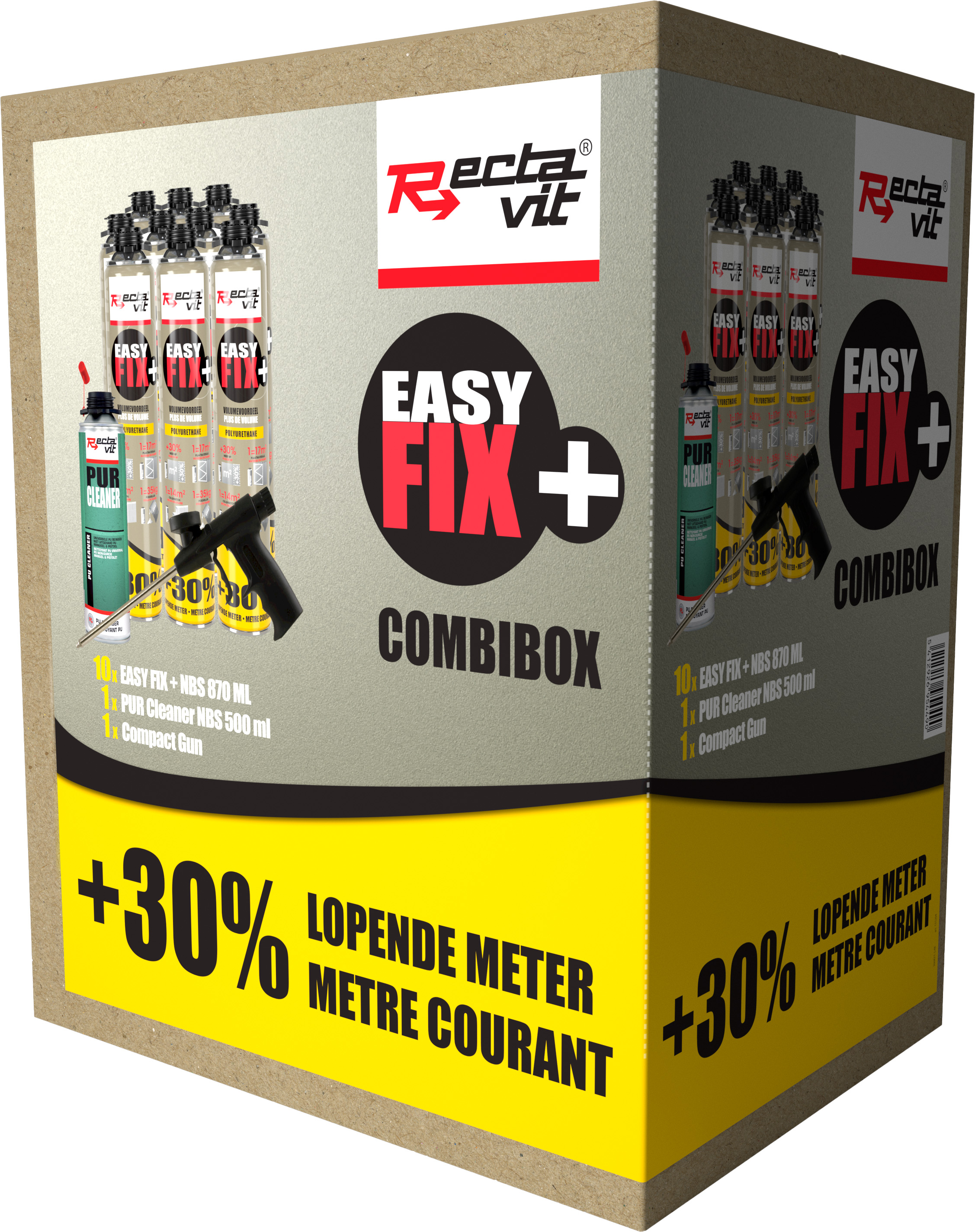 Rectavit easy fix 17m2 NBS Combibox