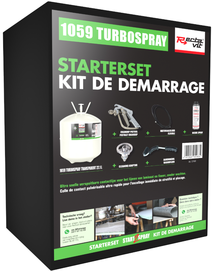 Rectavit 1059 Turbospray Start2Spray set Transparent Rectavit 1059 Turbospray Start2Spray set Transparent