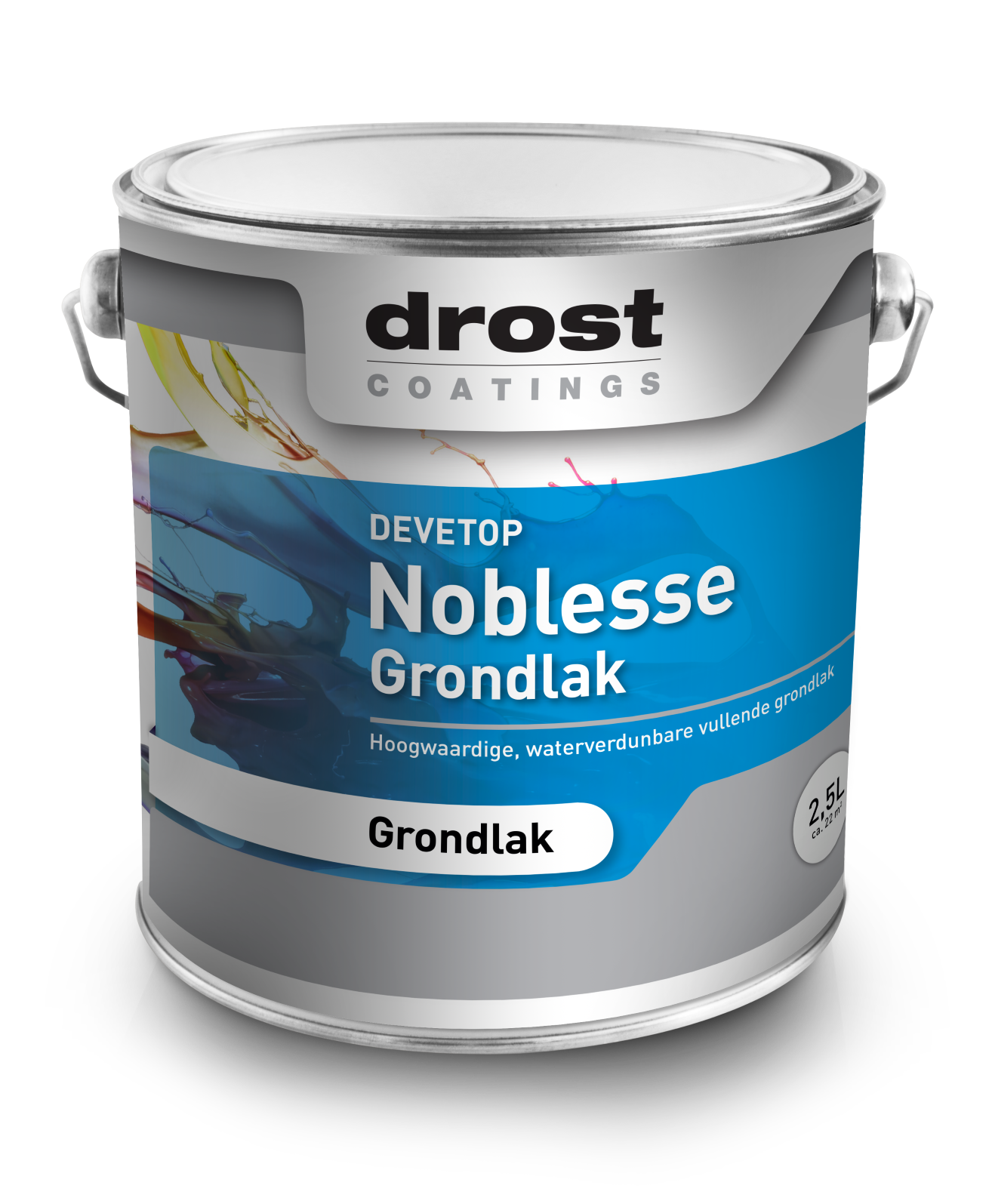 Drost Devetop Noblesse Grondlak 2,5 ltr RAL9001