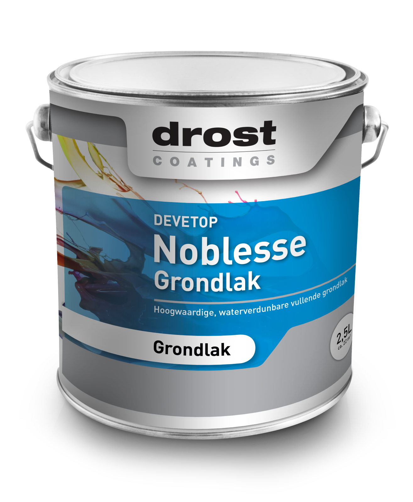 Drost Devetop Noblesse Grondlak 2,5 ltr Wit