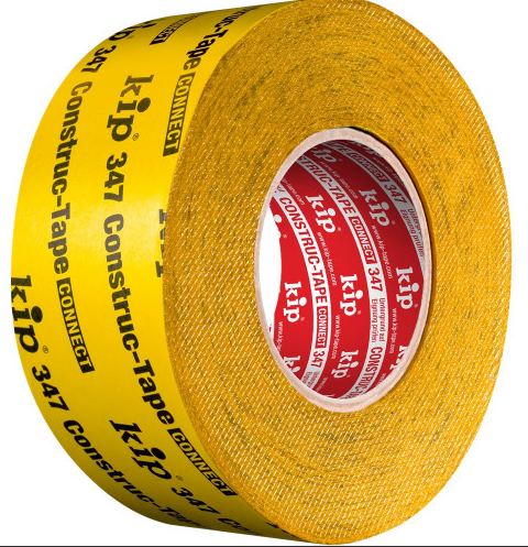 347 Construc-tape Geel Versterkt Speciaalpapier 60mmx40m