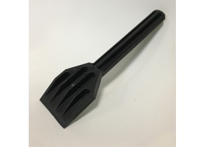 Glashevel PVC zwart Glashevel PVC zwart