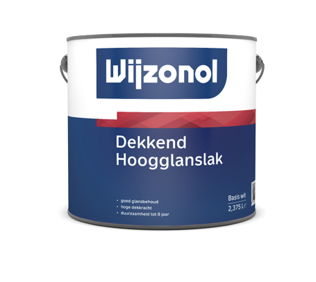 Wijzonol Dekkend Hoogglanslak 2,5 ltr RAL9001 Wijzonol Dekkend Hoogglanslak 2,5 ltr RAL9001
