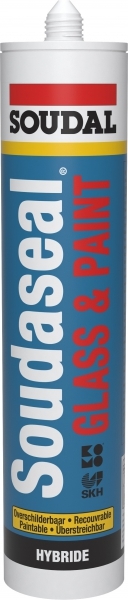 Soudal Soudaseal Glass & Paint Wit 290 ml