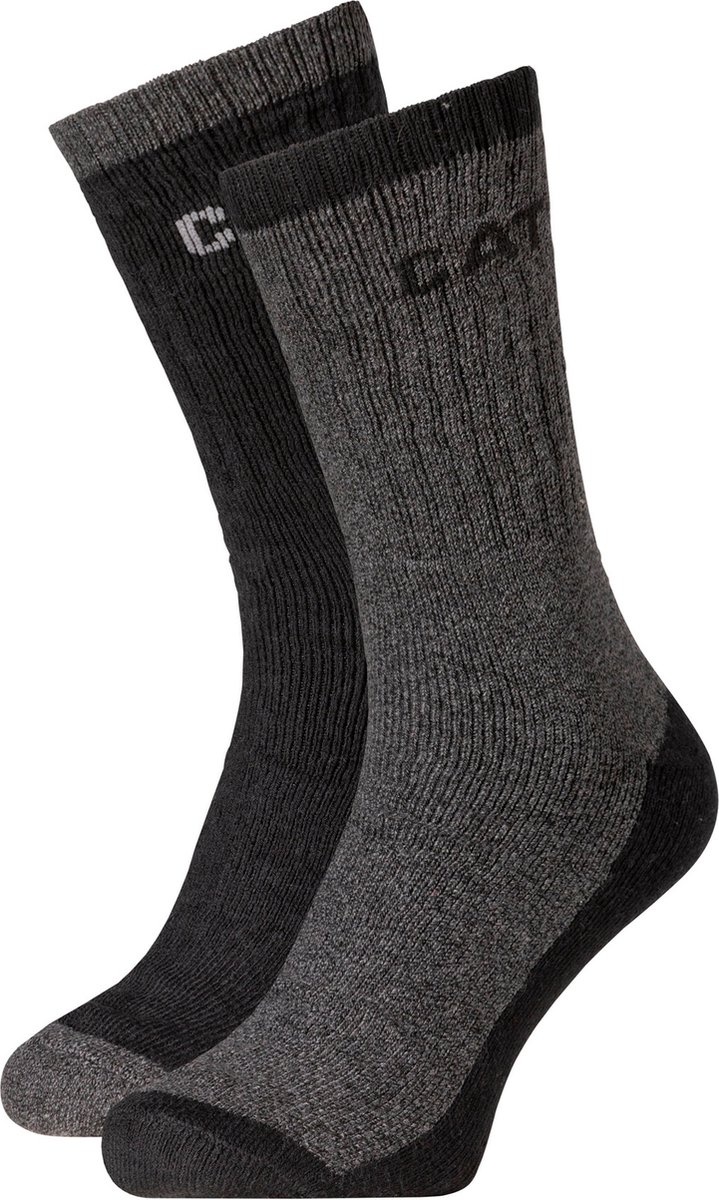CAT sokken Outdoor zwart/grijs maat 41-45/46-50 (3 paar)