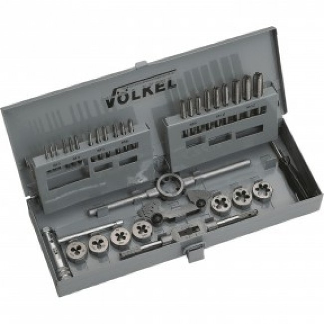 VÖLKEL Set handtap snijplaat M3-12 PV12