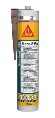 Sika Sikaseal-195 Stone & Pool 300 ml Transparant
