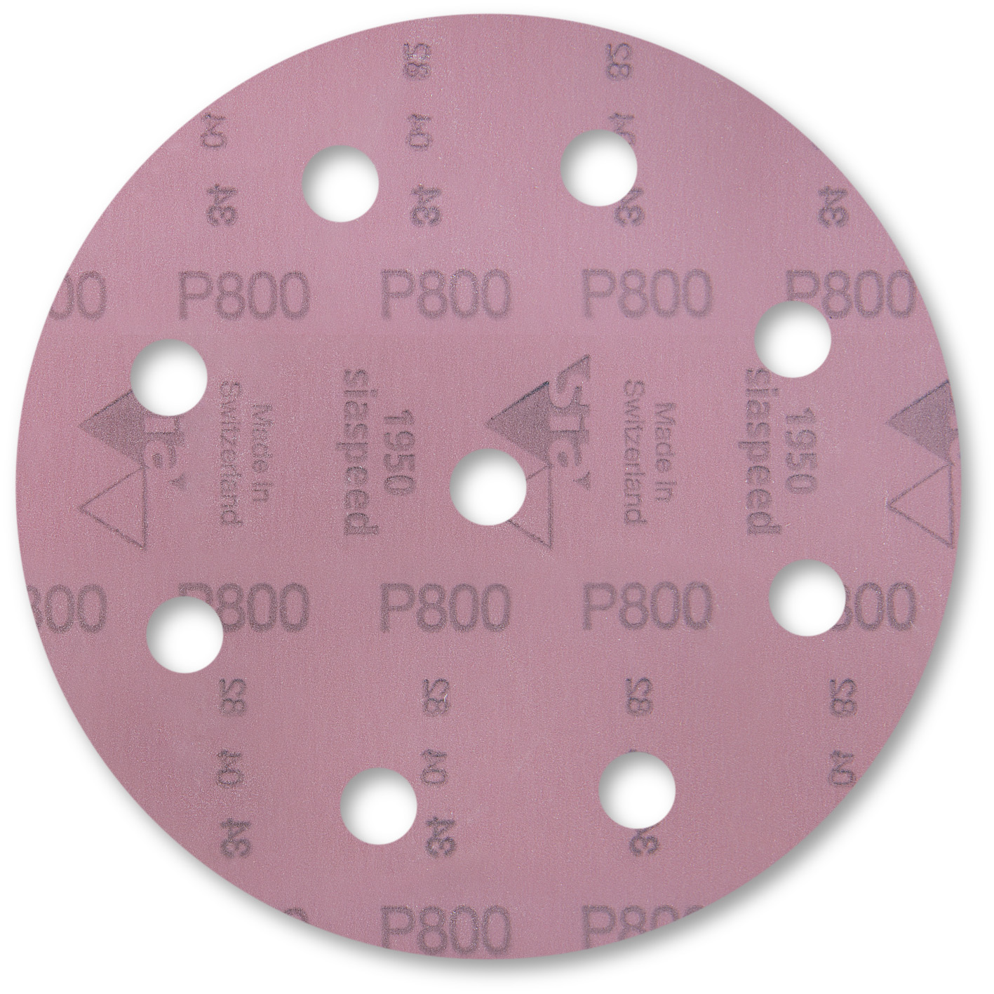 Sia 1950 Siaspeed Sanding Disc Ø125mm 9pcs P60