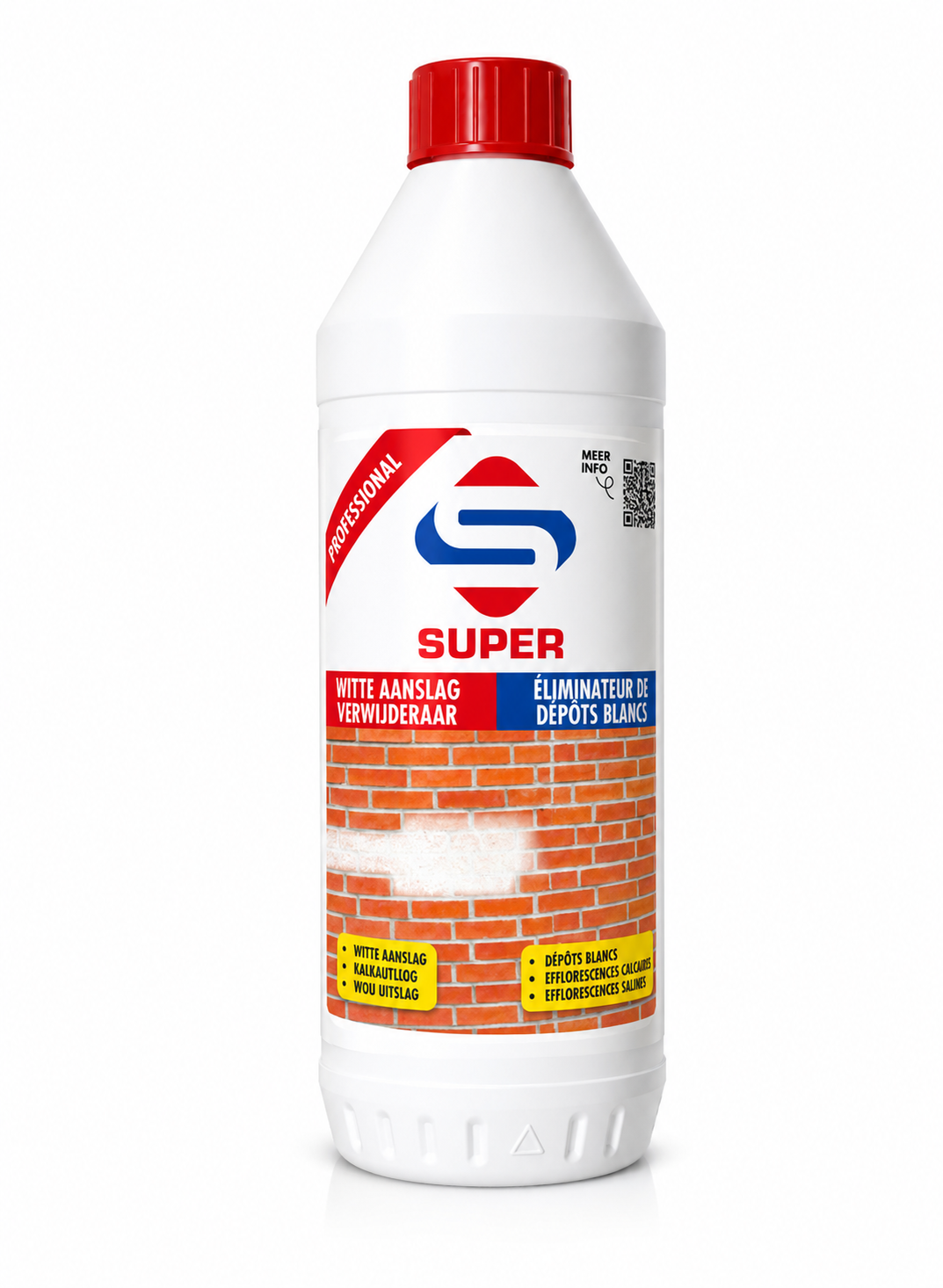 SuperCleaners Witte Aanslag Verwijderaar 1L