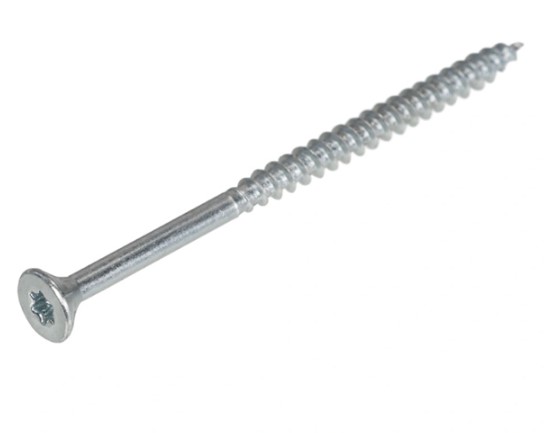 Spaanplaatschroef 4.0X60/35 Verzinkt TX-20 Platkop (200x) Hoenderdaal Spaanplaatschroef 4.0X60/35 Verzinkt TX-20 Platkop (200x) Hoenderdaal