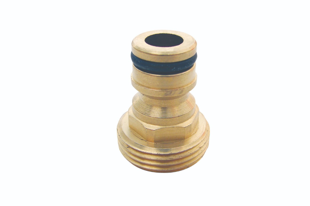 Super Prof Nippel met Uitwendige Draad 3/4 inch Messing