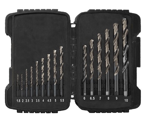 Abracs HSS-G Metal Drill Set 15-piece