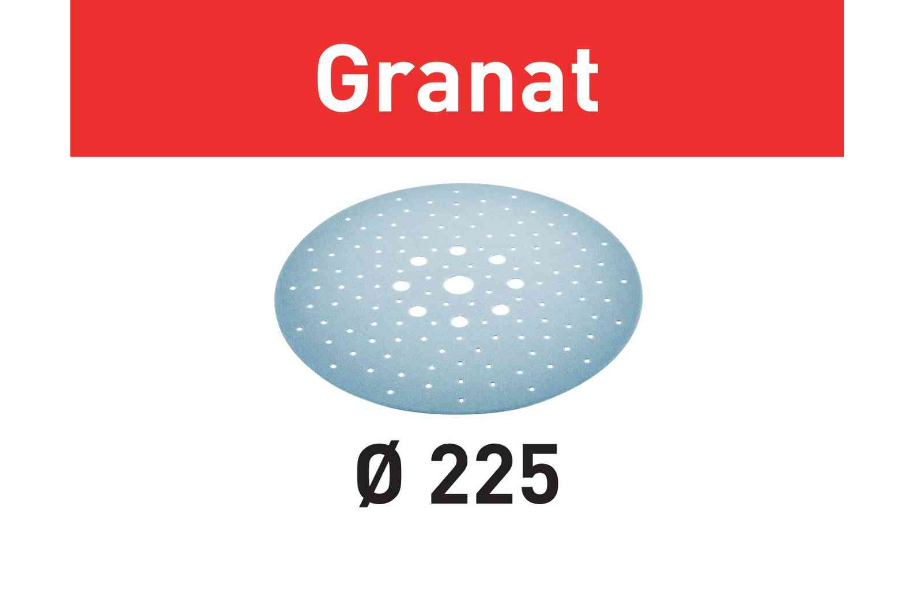 Festool Schuurschijven Granat Ø225 P320 (25 stuks)