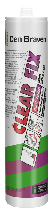 Zwaluw Clearfix 290 ml Transparent Zwaluw Clearfix 290 ml Transparent