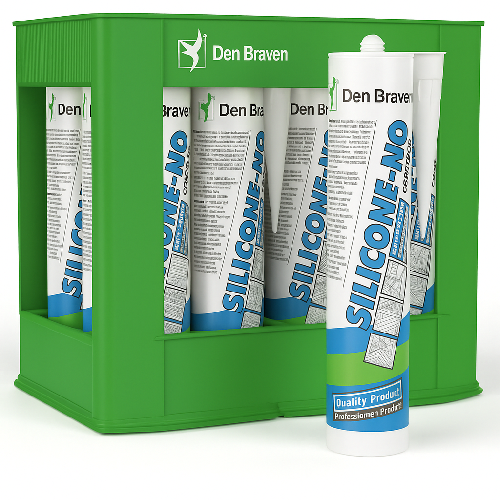 Zwaluw Groene Actie Krat Silicone NO - 12 x 310ml Wit