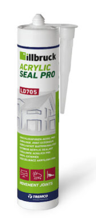 Illbruck LD705 Acrylic Sealant Outdoor Quality 310 ml White
