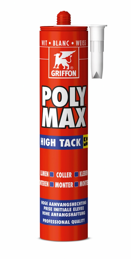 Griffon Poly Max High Tack 425 gram White Griffon Poly Max High Tack 425 gram White
