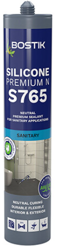 Bostik S765 Premium N Silicone Sealant 310 ml Creme