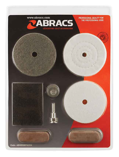 Abracs 7-piece Polishing and buffing kit