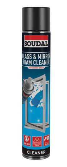 Soudal Glass & Mirror foam cleaner 750 ml