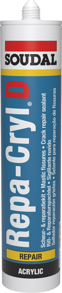 Soudal Repa-cryl D 310 ml Wit
