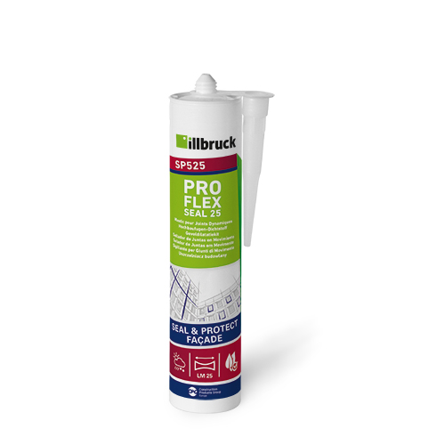 Illbruck SP525 Proflex Seal 25 (Gevelkit) 310 ml Betongrijs