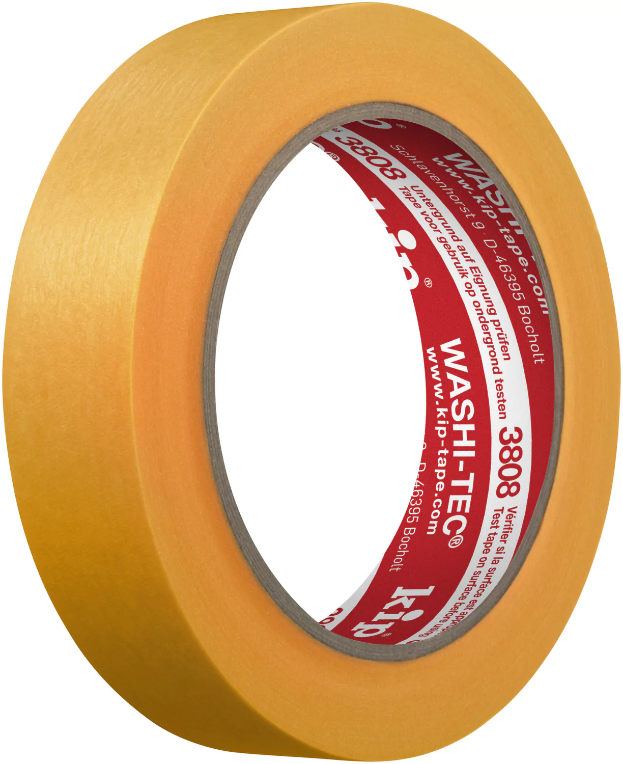 3808 Kip Washi-Tec 24mm/50m (stand. pluskwaliteit - oranje)